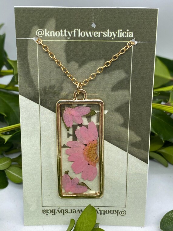 Handmade Resin Necklace