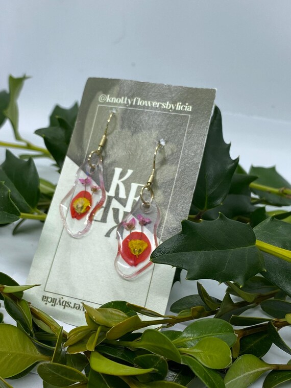 Handmade Resin Earrings
